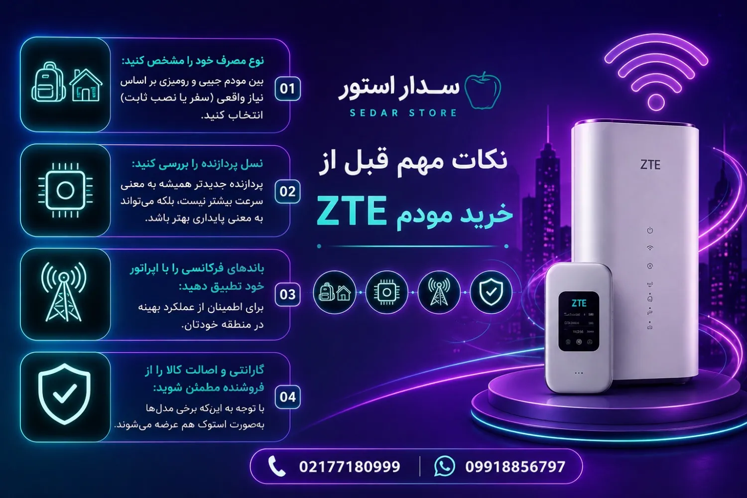 مودم ZTE