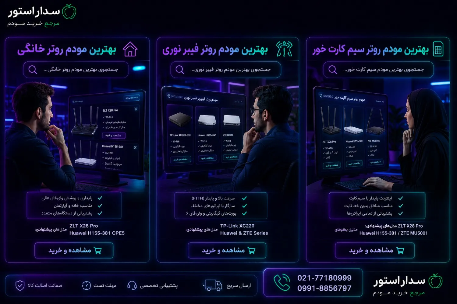 بهترین مودم روتر تی پی لینک-بهترین مودم روترهای بازار-بهترین مودم روتر سیم کارت خور-بهترین مودم روتر فیبر نوری-بهترین مودم روتر خانگی
